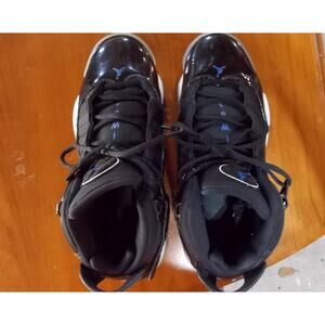 Nike Air Jordans 6 Rings Blue and Black -  10